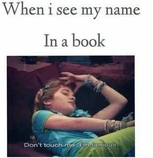I saw my