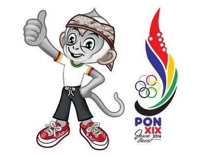 Logo PON XIX Jawa Barat 2016.