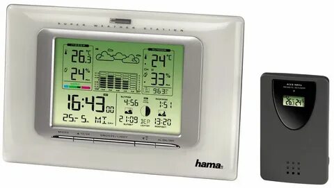 Метеостанция hama датчик