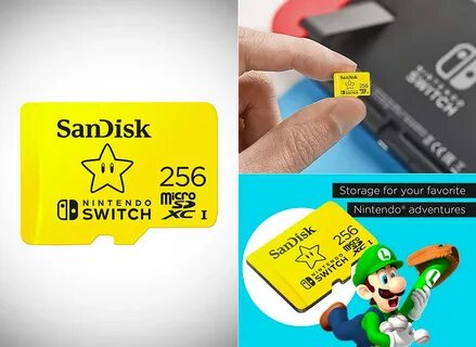 Карта памяти для switch
