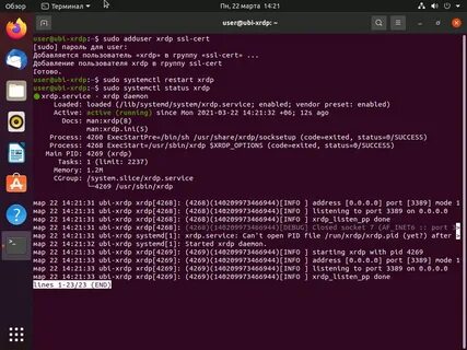 Xrdp ubuntu