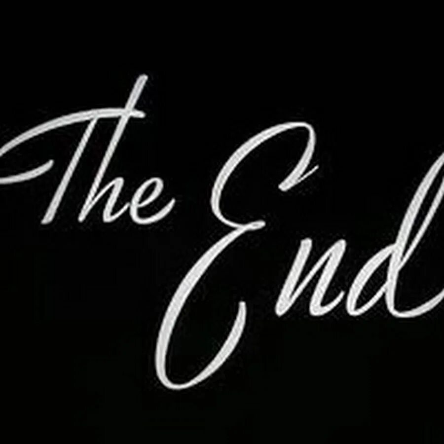 This is not the end. The end. фон the end. конец. надпись.