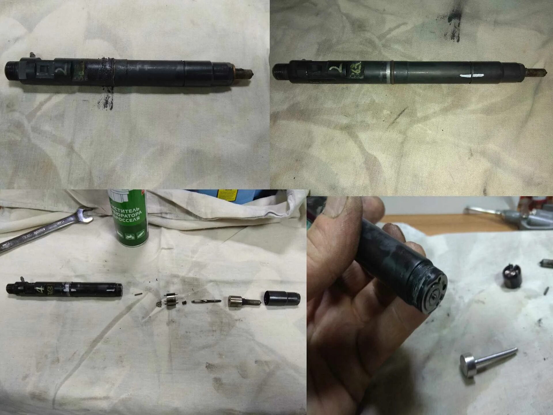 Ремкомплект форсунки бош дизель. 2. Разбираем инжектор. Форсунка дизель 90573867. Втулка форсунки для мерседес w124 на 103.