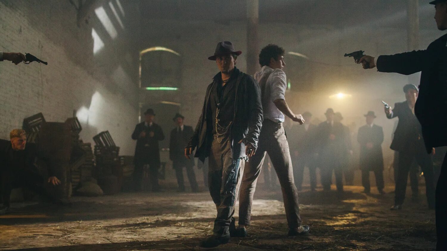 The stills in the beginning