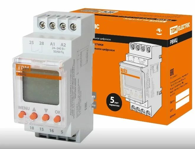 Tdm electric реле времени Реле напряжения TDM Electric АЗМLED-63А-220В, SQ1504-0020 купить по низкой цен