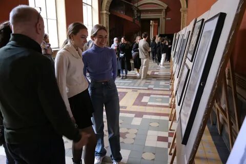 Ярмарка в академии штиглица