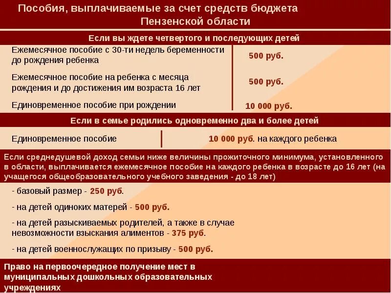 Сколько выплачивают до 12 недель