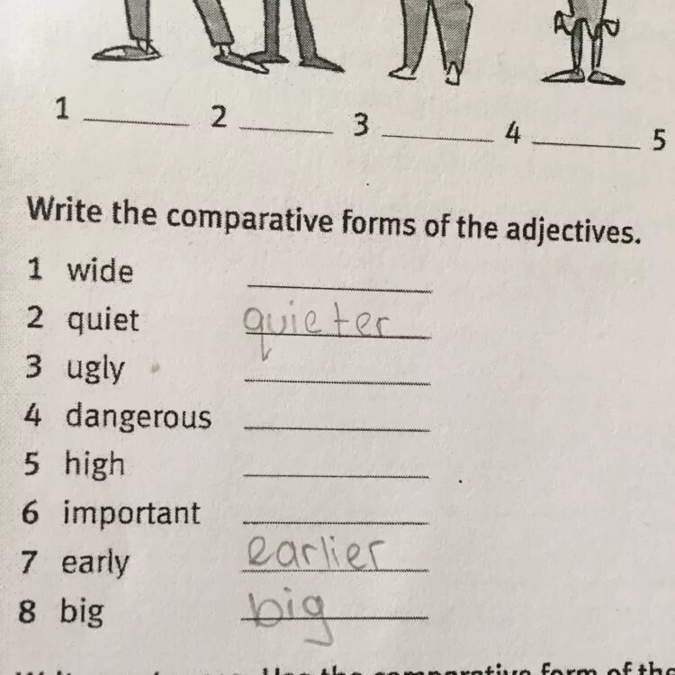 Write the Comparative form. Write the Comparative form of the adjectives:. Write the forms of adjectives. Write the Comparative form of the adjectives Dangerous. Comparative adjectives cold