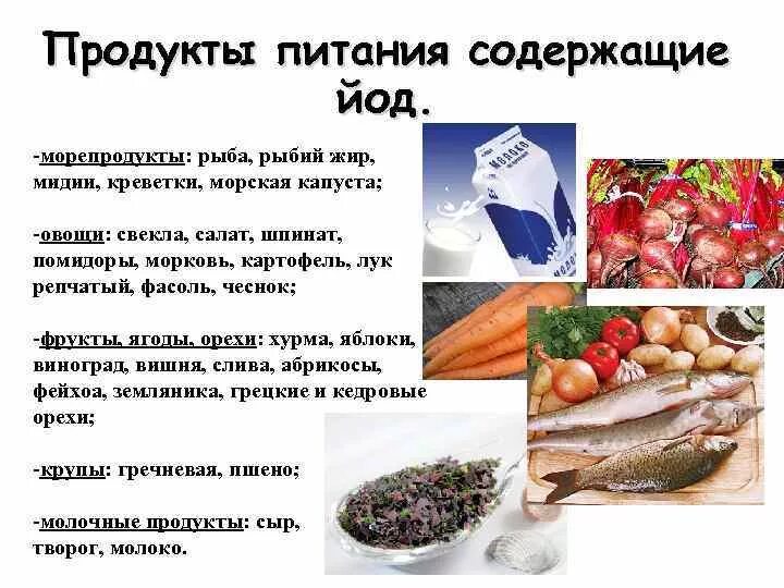 Количество йода в продуктах. Продукты содержащие йод для щитовидной железы детям таблица. В каких продуктах содержится й. В каких продуктах содержится йод. Продукты с высоким содержанием йода.