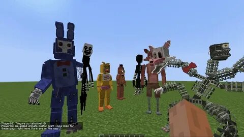 Мод на fnaf в minecraft