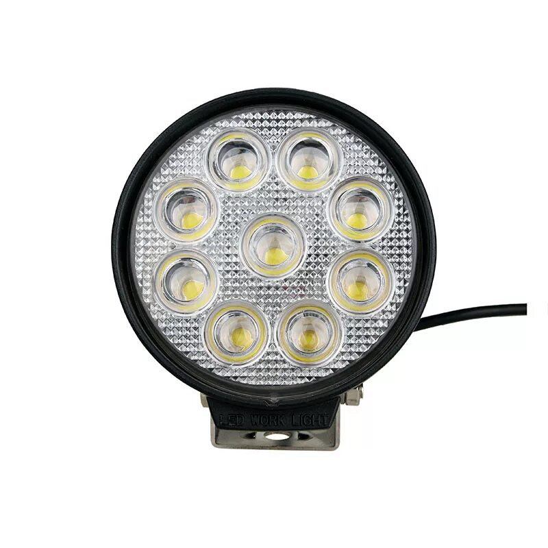 Фара рабочего света led. Фара диодная 24 вольта. фара led flood light 27w 12/24 в. светодиодная фара дальнего света 24v. фара рабочего света f0105.