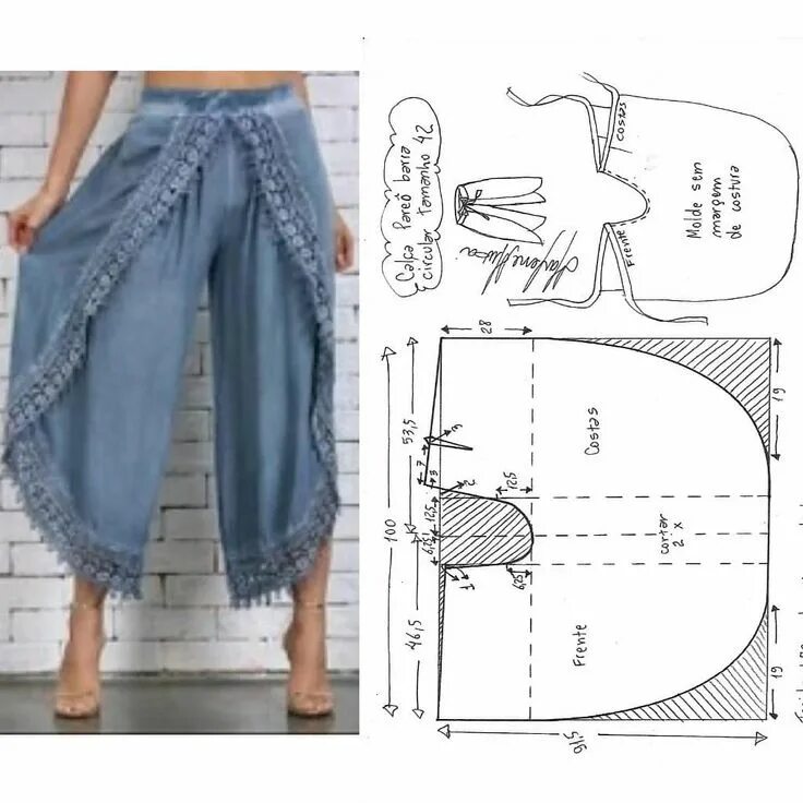 The Nehalem Pant and Skirt sewing pattern by Sew House Seven is a Thai fisherman