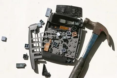 Broken calculator