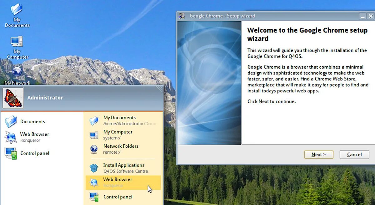 Browser control
