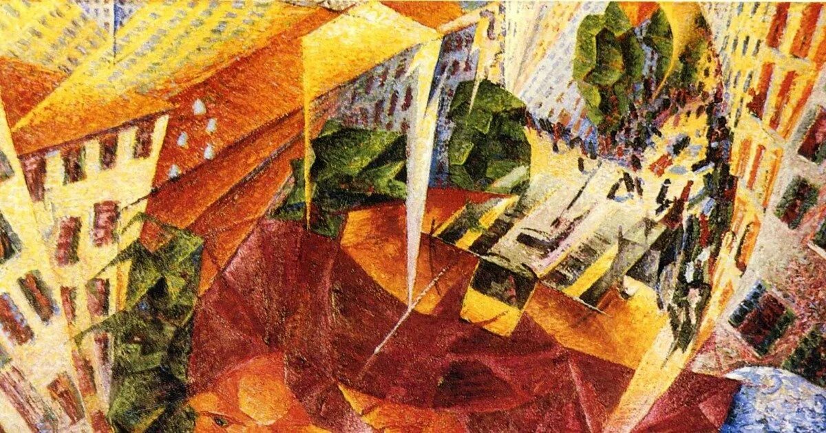 Футуризм 20 в. Умберто боччони футуризм. умберто боччони итальянский художник. умберто боччони «симультанные образы», 1911. маринетти кубофутуризм.