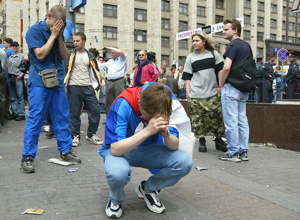 2 июня 2002. Погром на Манежной площади.