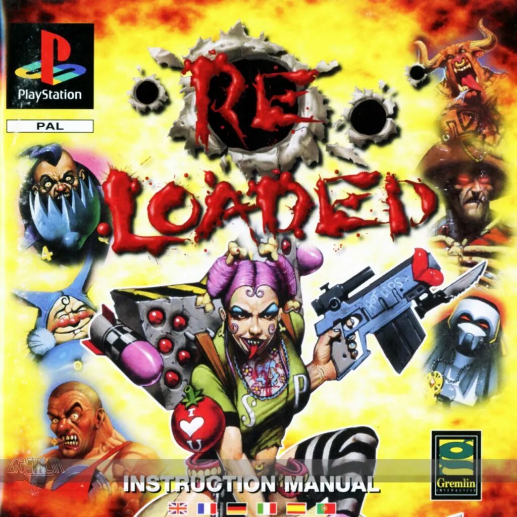 Обложки старых игр. Loaded PS. Reloaded ps1. Loaded ps1 обложка.