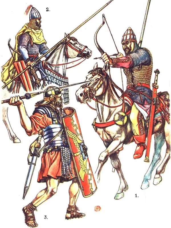 Вооружение сарматов 5 класс