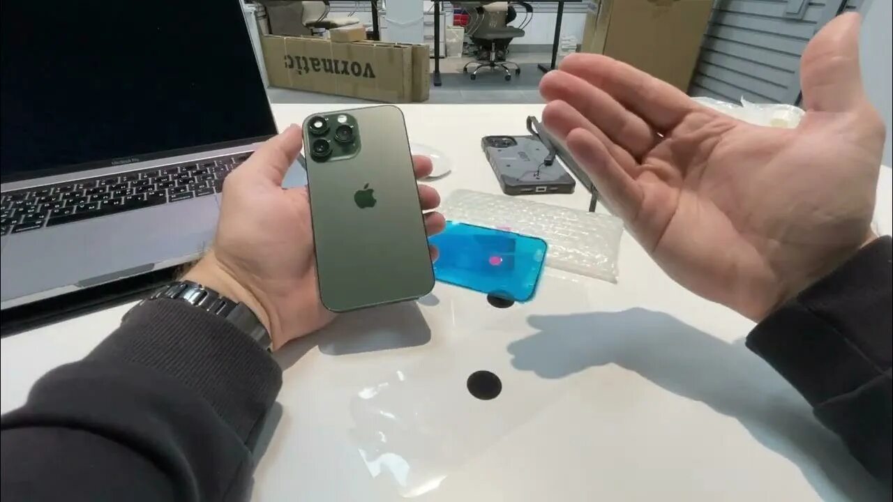 Замена хр. Iphone XR В корпусе 13.