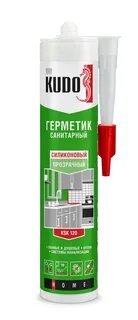 Kudo герметик санитарный силиконовый прозрачный