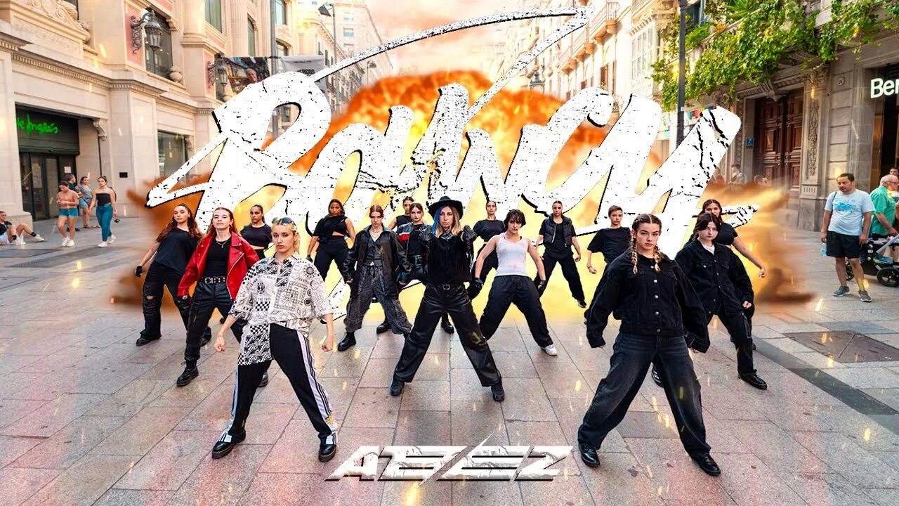 Cover dance in public