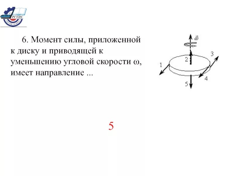 Направление угловой скорости. Момент силы диска. Момент силы и угловая скорость. Момент силыцгловая скорость.