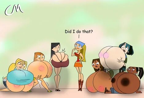 leshawna (tdi), lindsay (total drama), total drama island, big breasts, .....