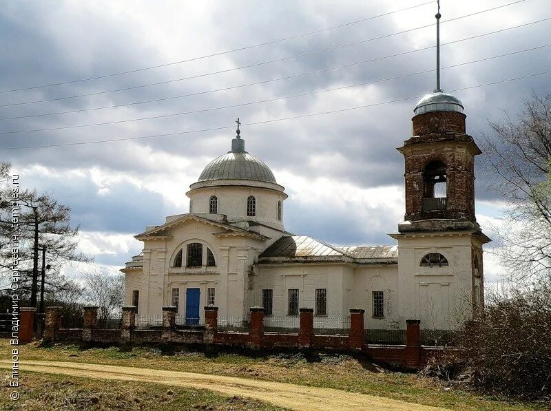 Церковь Спаса Нерукотворного Образа, Воротынец (Воротынский район), фотография. 