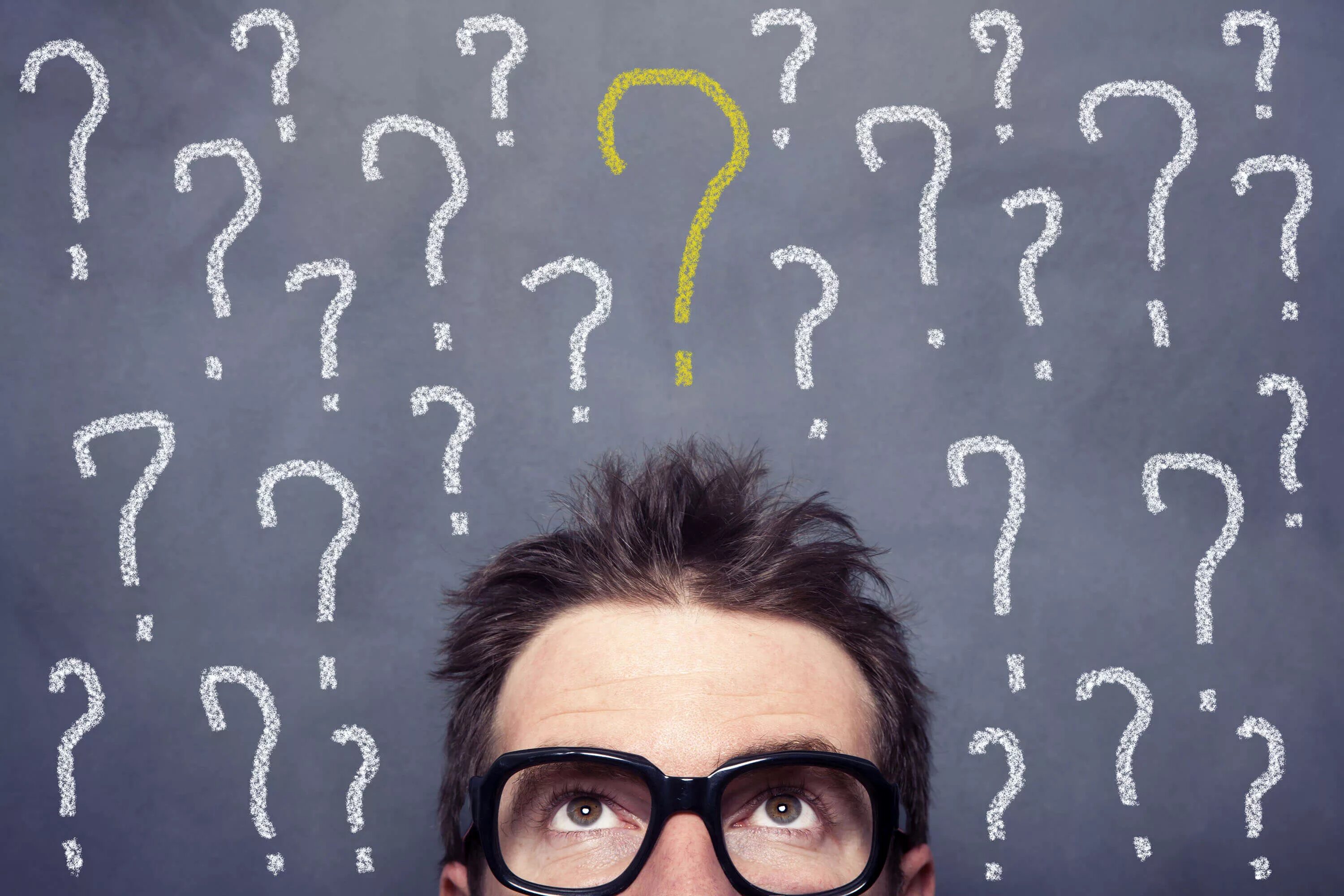 Ask questions in the center