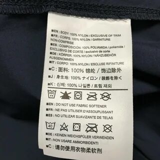 Arcteryx бирки