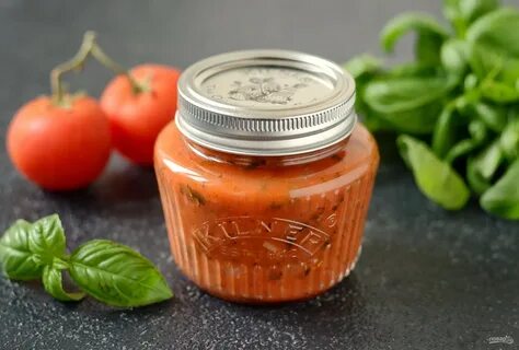 Базиликовый соус к мясу на зиму