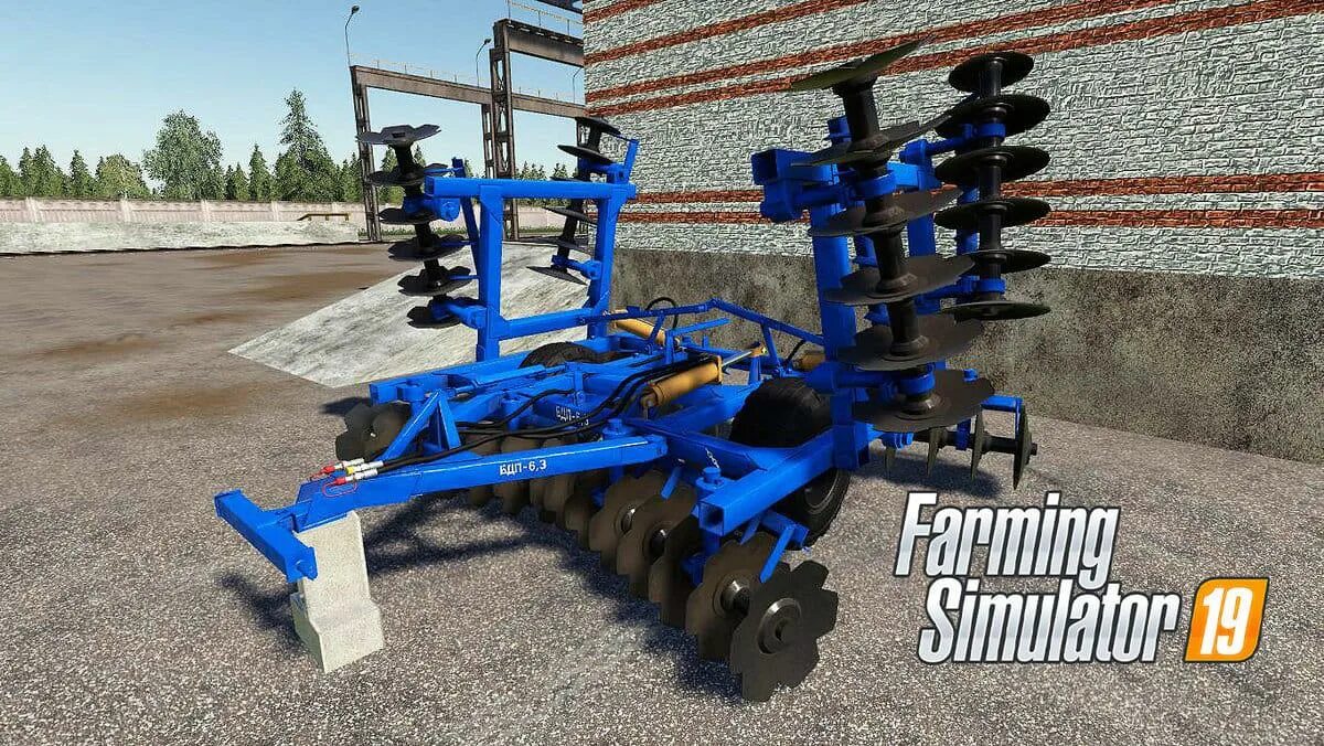 Фс 19 мод бороны. Бдп 6 farming simulator 19. дисковые бороны для фс 19. фс 19 культиватор бдп. бдп 6.3.