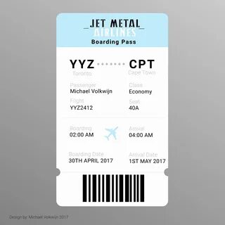 Boarding pass