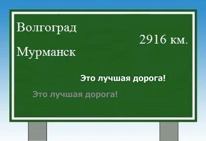 Волгоград мурманск