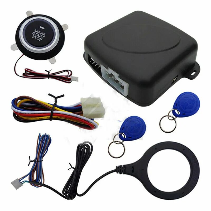 Complete with electronic button connect send store