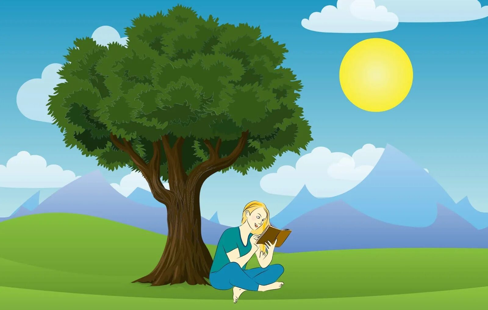 Under the tree