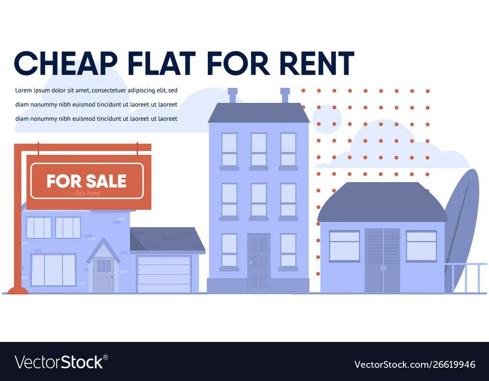 We should find a cheaper flat. Rent a flat. cheap flats. плакат недвижимость. renting a flat.