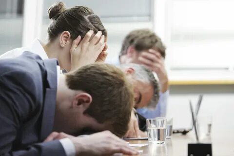 Bored people