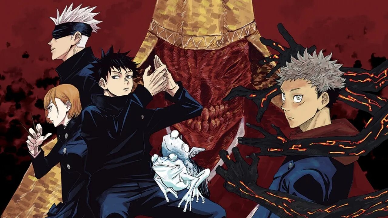 Theme image animation jujutsu kaisen