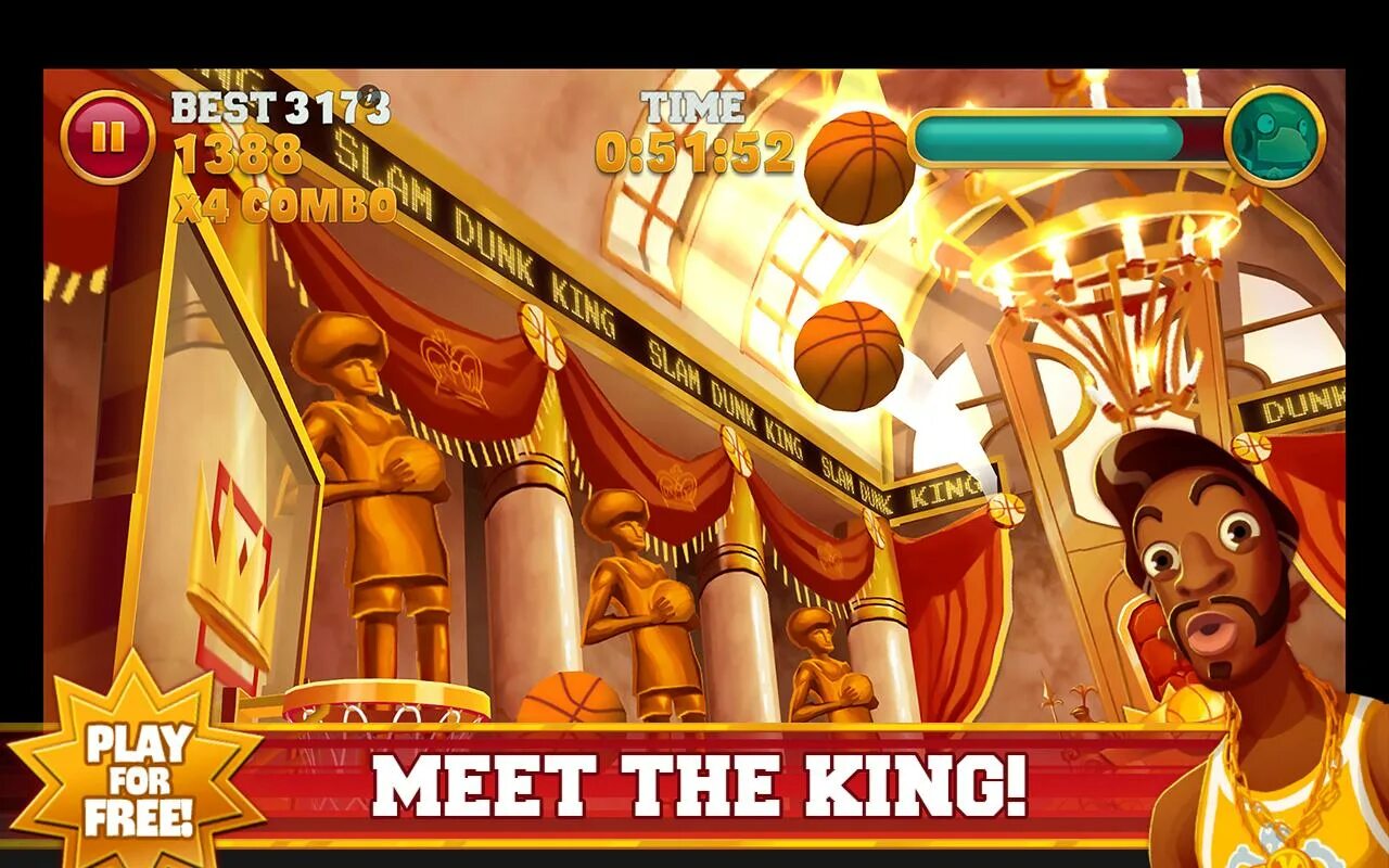 6 kings slam. Данк кинг. king sports игра. игра на андроид slamdunk. dunk king команда.