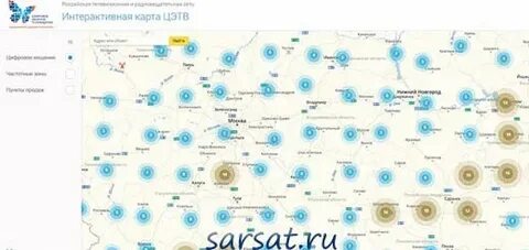 Интерактивная карта цэтв самарская область