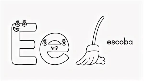 E para