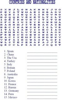 Countries test
