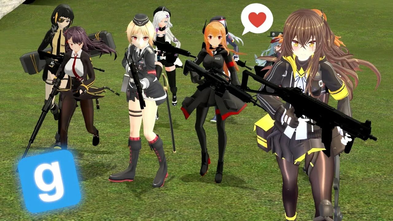 Garry&#039;s mod девушки. Girls frontline 2 exilium. герлз фронтлайн м 60. hk416 gfl. кукла garry&#039;s mod.