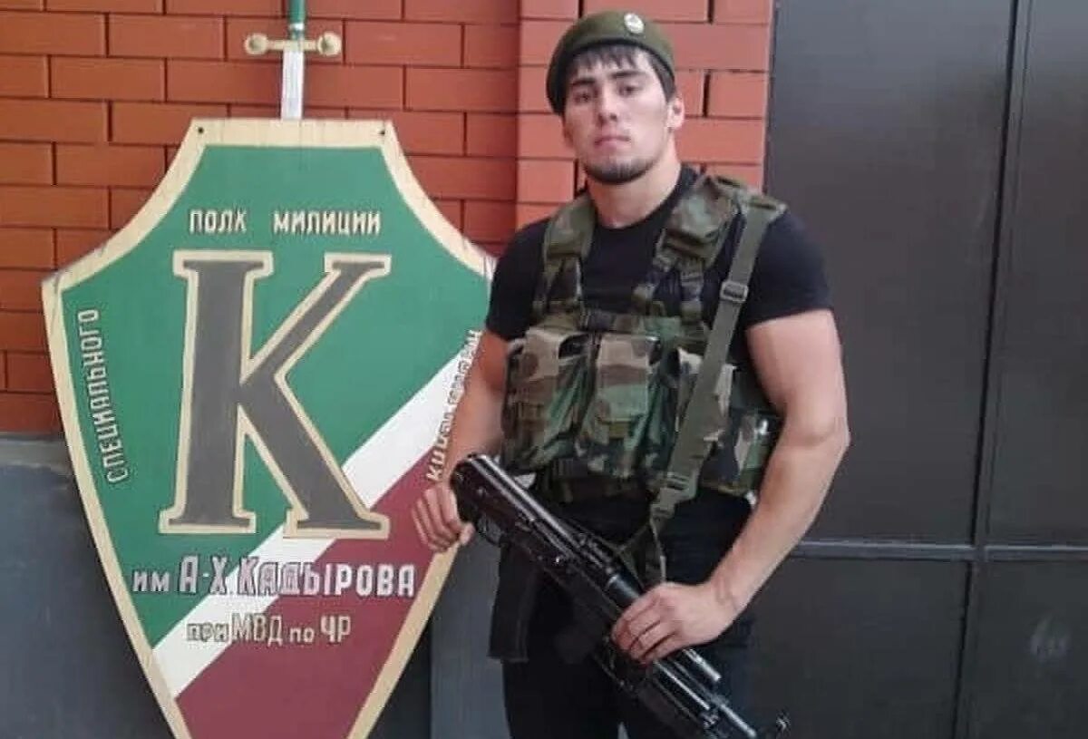 Чеченский спецназовец Солтаев.