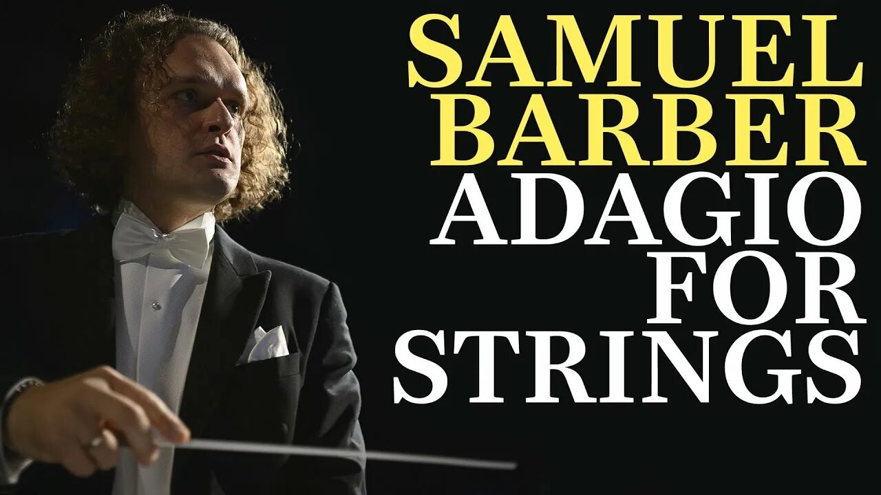 Медяник дирижер оркестра. Adagio for Strings, op. 11 Samuel Barber. С. барбер "Адажио" для струнного оркестра.. Barber adagio