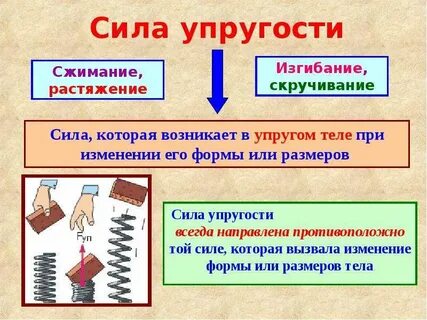 Сила упругости практическое значение