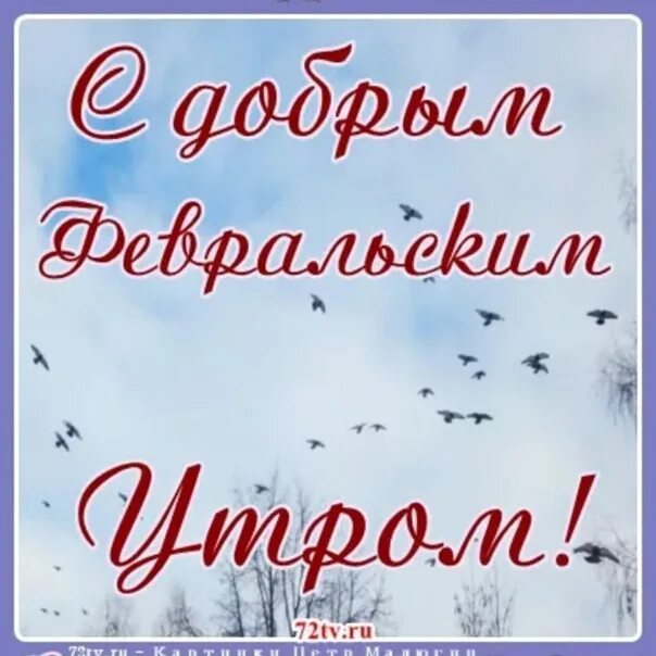 Первым февраля доброе утро. С добрым февральским утром. С первым днем февраля доброе утро. Доброе утречко февраля. Открытки с февральским утром.