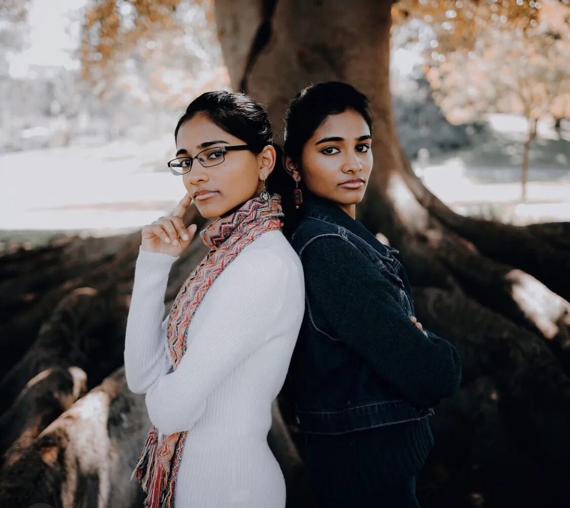 Swaram insttuments. Sisters singing. Kiran Style.