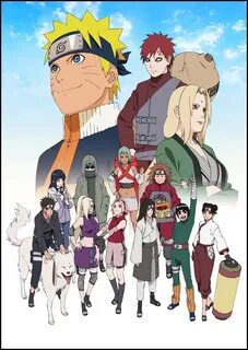 Naruto anime visual gallery.